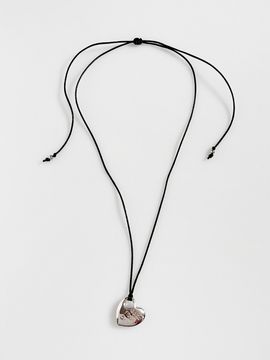 August Harmony String Heart Necklace (2Colors)