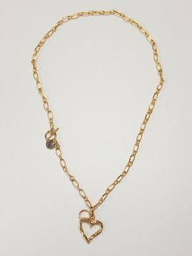 August Harmony True Love Two Way Necklace Gold