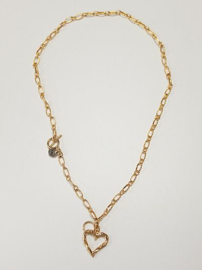 August Harmony True Love Two Way Necklace Gold