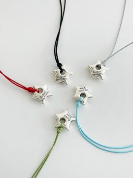 August Harmony Vintage Star String Necklace / 5color