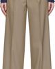 AURALEE AURALEE Beige Light Wool Max Gabardine Two-Tuck Trousers - 1