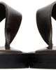 AURALEE AURALEE Brown Leather Tong Flip-Flops - 2