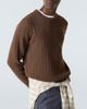 Auralee Auralee Cable-knit wool sweater - 5