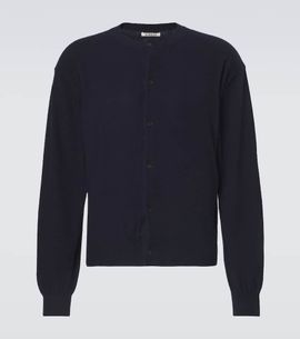Auralee Auralee Cashmere and cotton cardigan