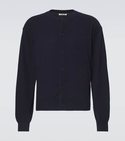 Auralee Auralee Cashmere and cotton cardigan