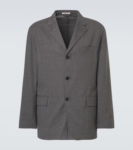 Auralee Auralee Cashmere poplin blazer