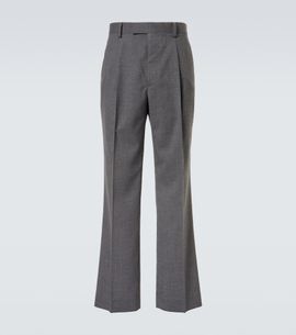 Auralee Auralee Cashmere poplin wide-leg pants