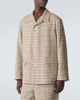 Auralee Auralee Checked silk and linen tweed jacket - 3