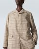 Auralee Auralee Checked silk and linen tweed jacket - 6