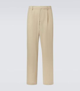 Auralee Auralee Cotton and wool viyella suit pants