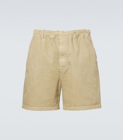 Auralee Auralee Cotton shorts