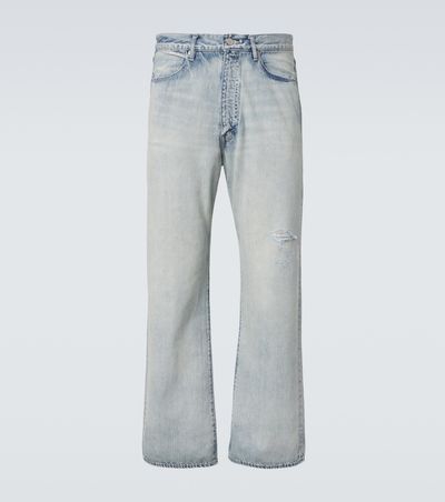 Auralee Auralee Faded straight jeans