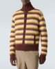Auralee Auralee Jacquard cashmere and wool cardigan - 3