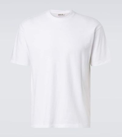 Auralee Auralee Oversized cotton jersey T-shirt
