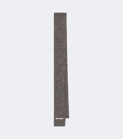 Auralee Auralee Ribbed-knit cashmere scarf