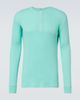 Auralee Auralee Ribbed-knit cotton Henley shirt - 1