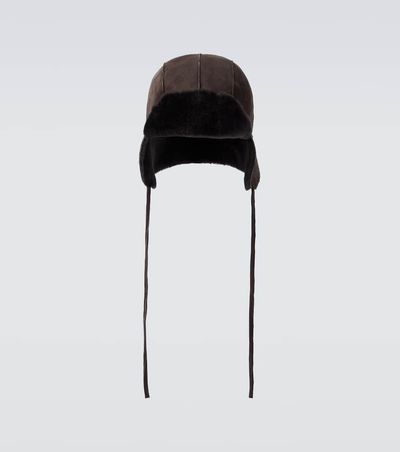 Auralee Auralee Shearling hat