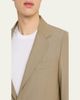 AURALEE Men's Single-Breasted Wool Blazer - 2