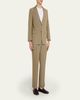 AURALEE Men's Single-Breasted Wool Blazer - 4