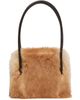 AUTO AUTO SSENSE Exclusive Beige 'The Pet' Bag - 1