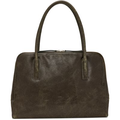 AUTO AUTO SSENSE Exclusive Khaki Model S Bag