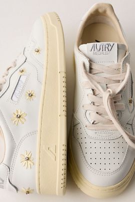 Autry Autry Medalist Low-Top Floral Sneakers