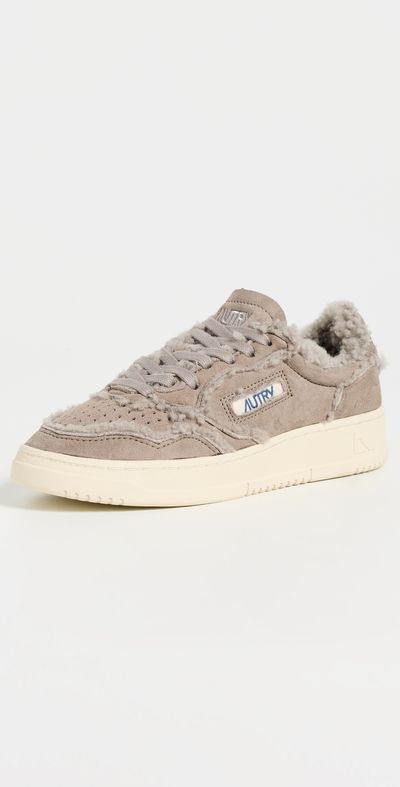 Autry Autry Medalist Low Sneakers Taupe