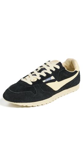Autry Autry Windspin Low Suede Sneakers Blk/Rut