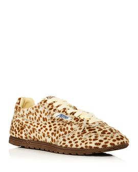 Autry Autry Women's Windspin Calf Hair Sneakers