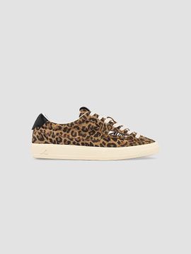 AUTRY Women's Windscape Leopard-Print Suede Low-Top Sneakers