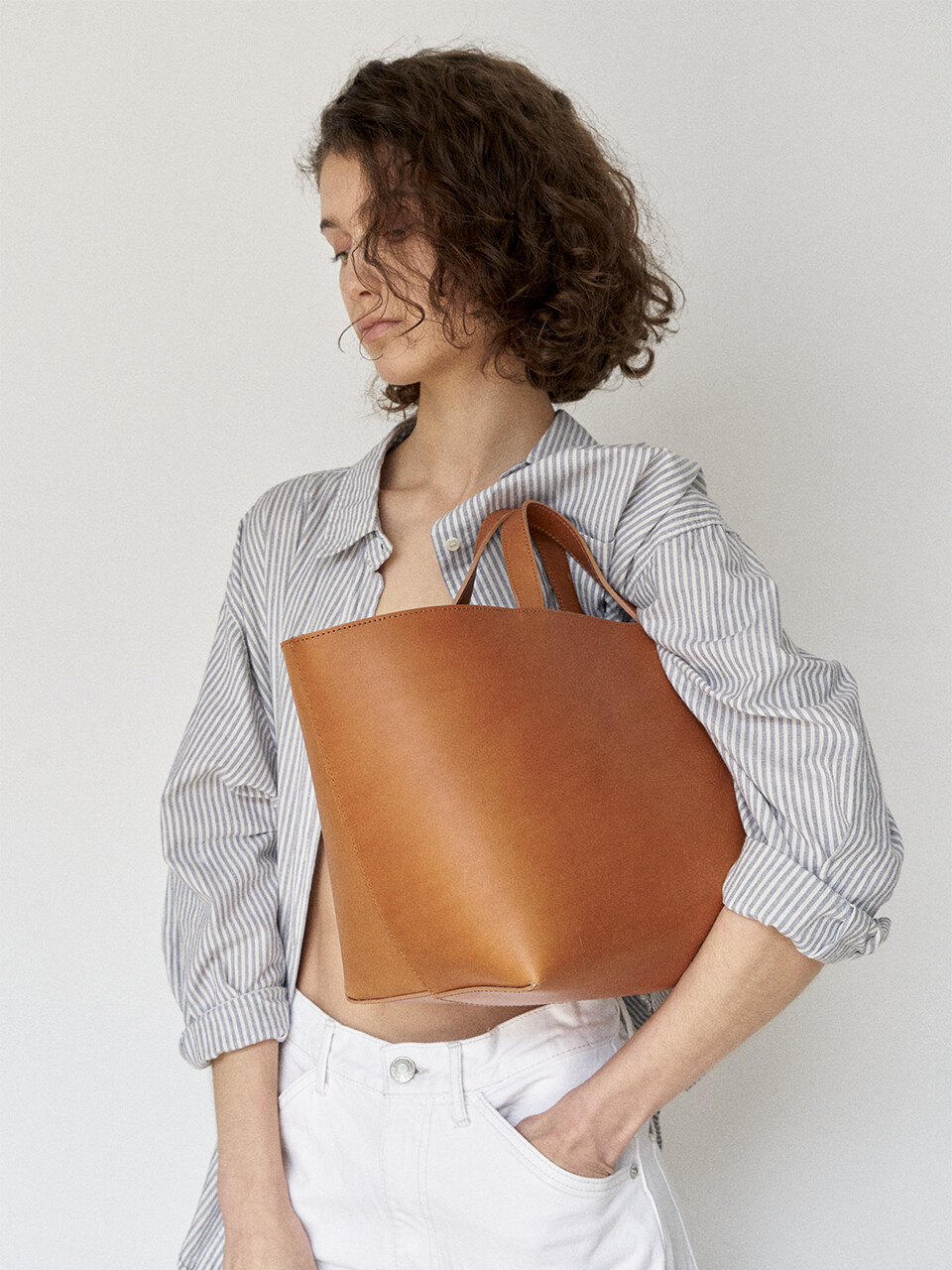 autt Big Tote Bag_Tan