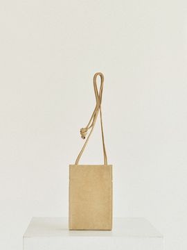 autt Egg bag _Suede  Grey