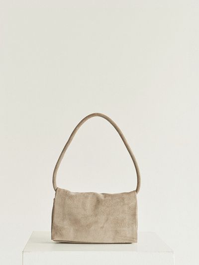 autt Folded Bag _Suede Taupe