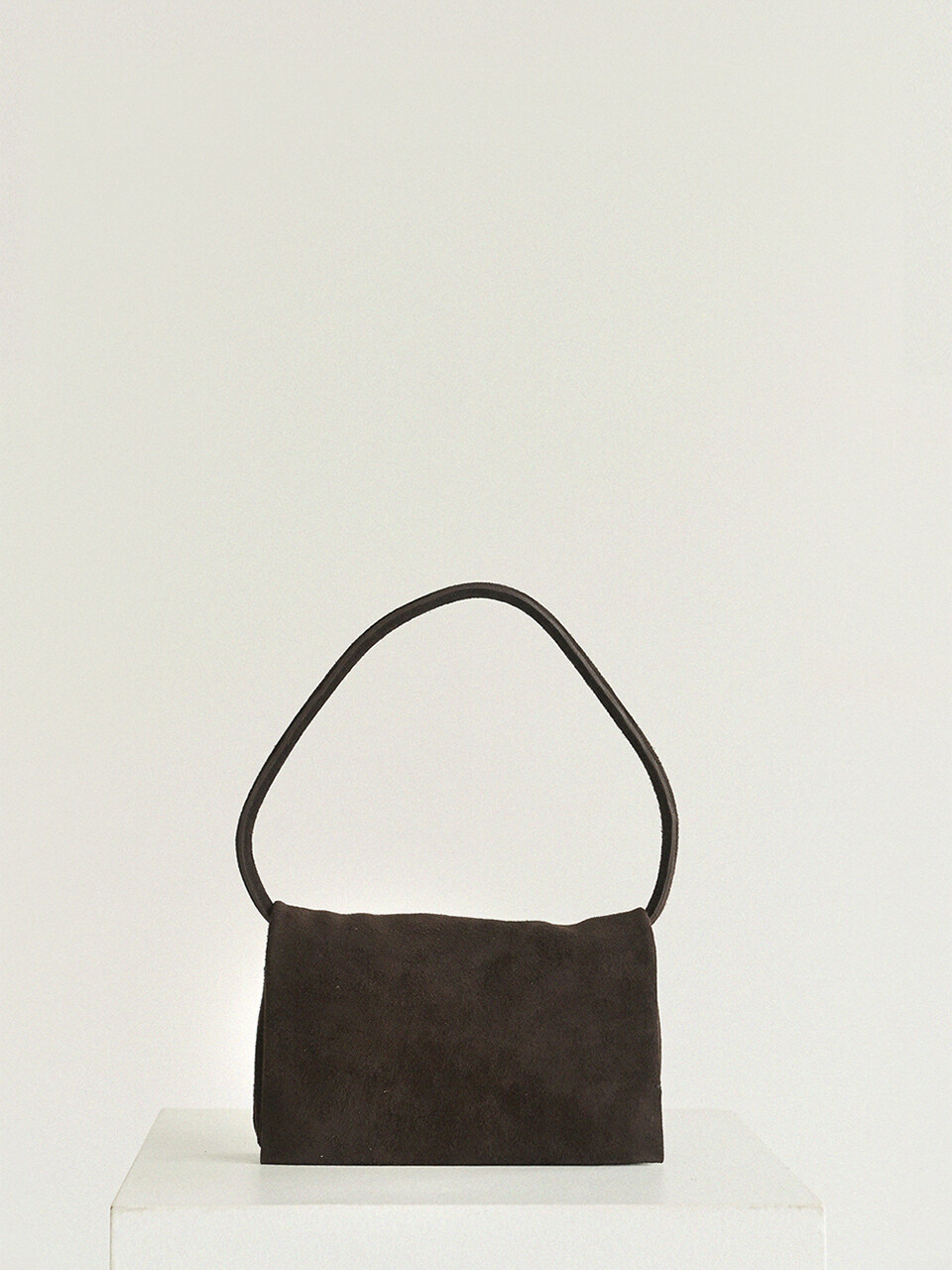 autt Folded Bag_Suede Dark Brown