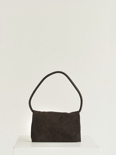 autt Folded Bag_Suede Dark Brown