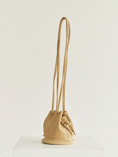 autt Mini Pipe bag_Suede  Grey