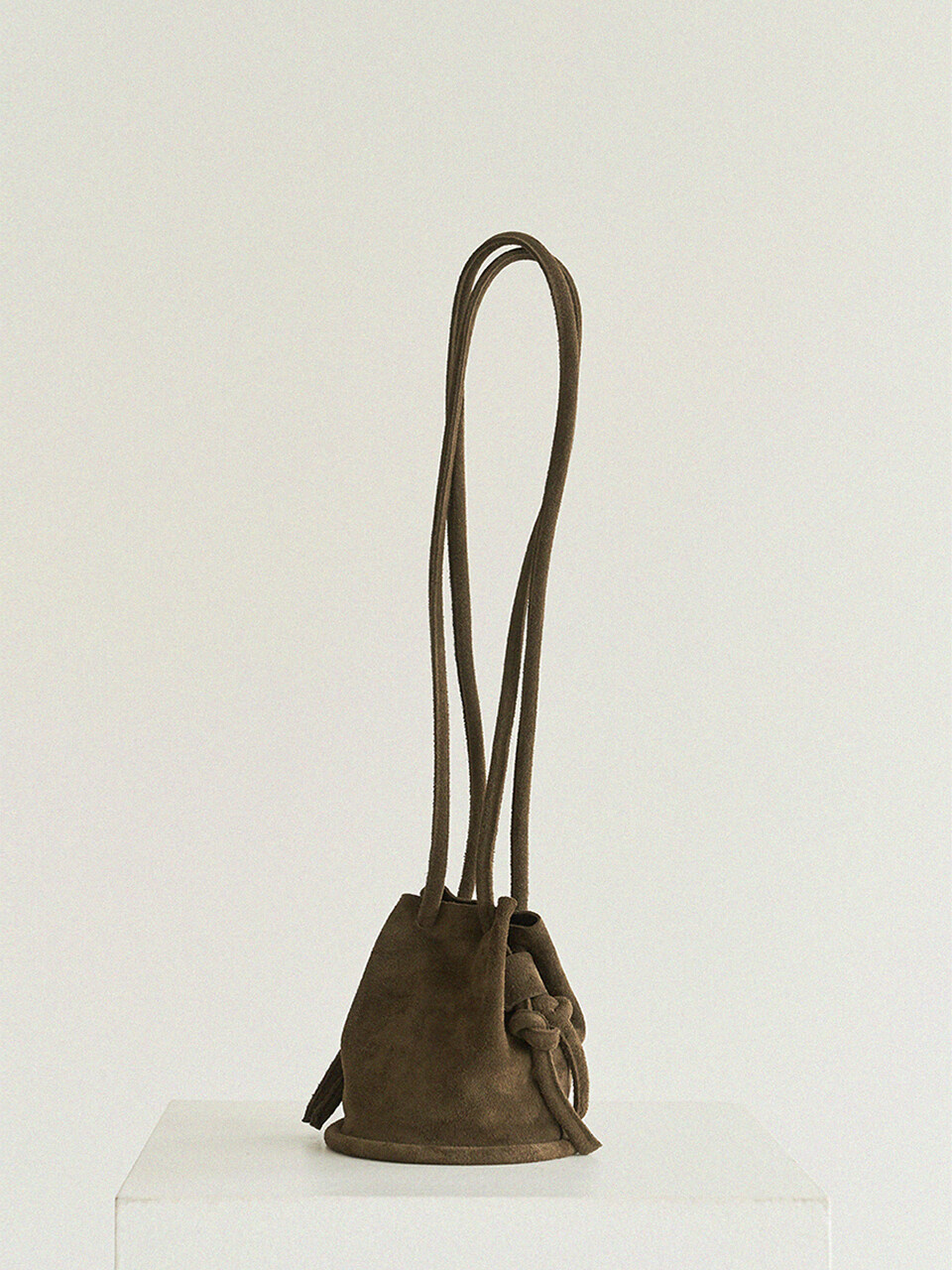 autt Mini Pipe bag_Suede Khaki