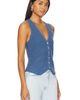 Autumn Cashmere Autumn Cashmere Shaker Vest - 2