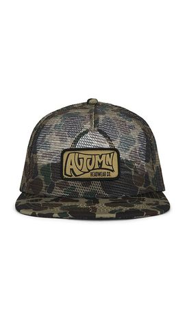 Autumn Headwear Autumn Headwear Camo Trucker Cap