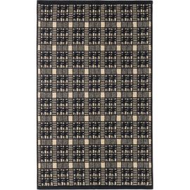 Autumn Sonata Autumn Sonata Black & Beige Alma Bath Mat