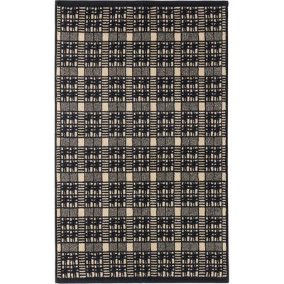 Autumn Sonata Autumn Sonata Black & Beige Alma Bath Mat