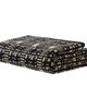 Autumn Sonata Autumn Sonata Black & Beige Alma Bath Mat - 2