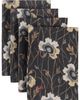 Autumn Sonata Autumn Sonata Four-Pack Black & Beige Berit Napkins - 1