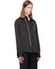 a.v. vattev a.v. vattev Black Detachable Collar Scarf Shirt - 2