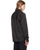 a.v. vattev a.v. vattev Black Detachable Collar Scarf Shirt - 3
