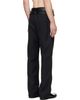 a.v. vattev a.v. vattev Black Double-Belt Boot-Cut Trousers - 3