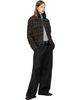 a.v. vattev a.v. vattev Brown & Black Detachable Collar-Belt Wool Jacket - 4