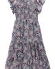 Ava & Yelly Ava & Yelly Kids' Chiffon Smocked Ruffle Maxi Dress - 1