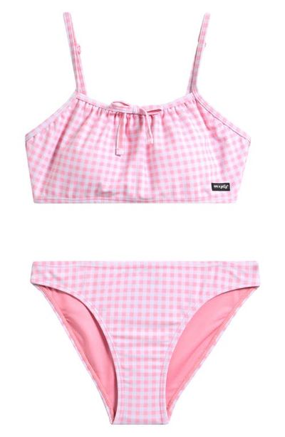 Ava & Yelly Ava & Yelly Kids' Emma Gingham Two-Piece Swimsuit