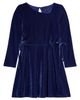Ava & Yelly Ava & Yelly Kids' Long Sleeve Velvet Dress - 1